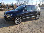 2013 Volkswagen Tiguan S Black vin: WVGAV3AX9DW619276