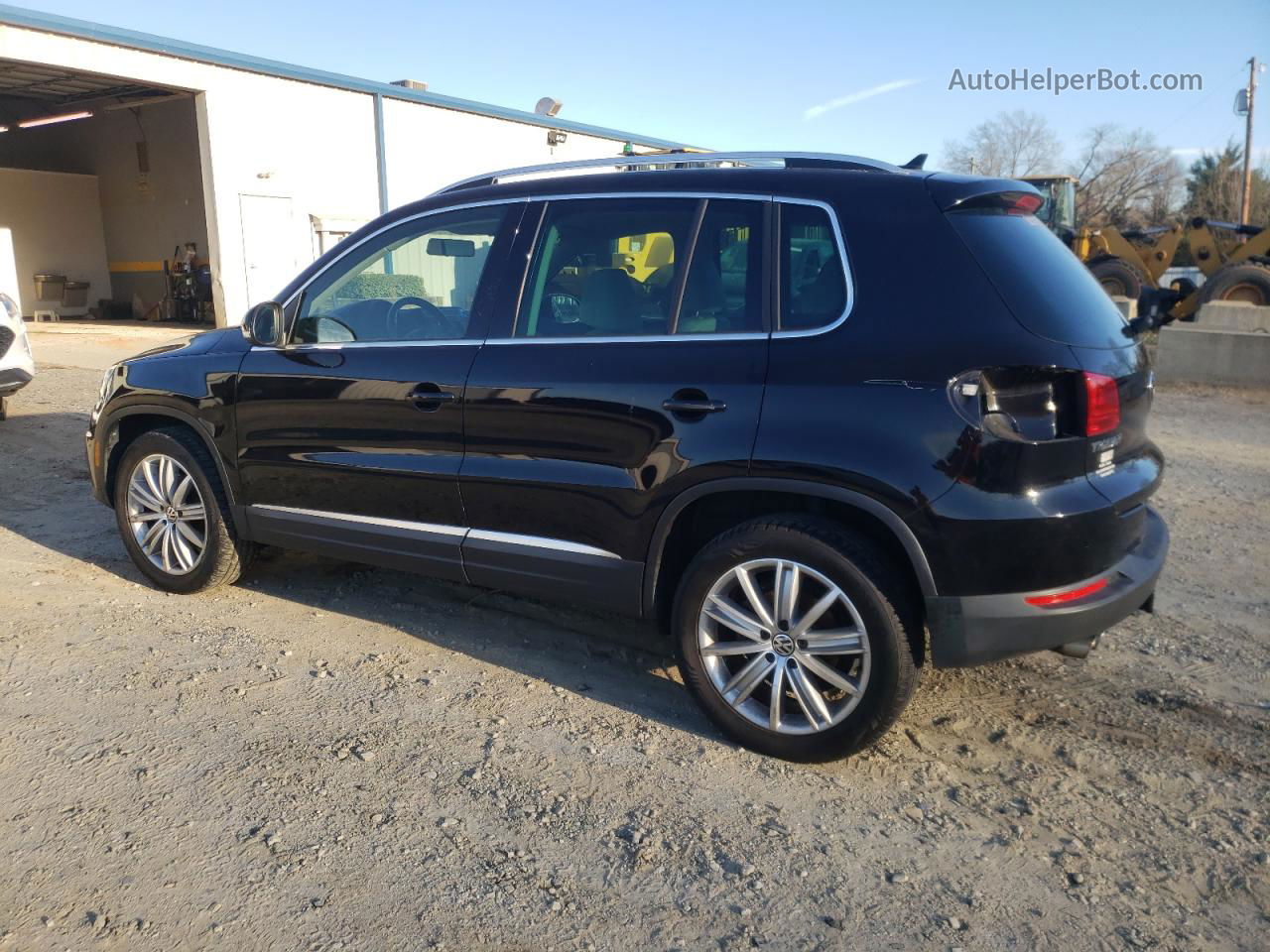 2013 Volkswagen Tiguan S Black vin: WVGAV3AX9DW619276