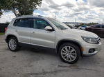 2013 Volkswagen Tiguan S Silver vin: WVGAV3AXXDW567415