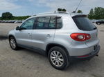 2010 Volkswagen Tiguan S Silver vin: WVGAV7AX0AW000066