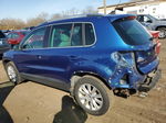 2010 Volkswagen Tiguan S Blue vin: WVGAV7AX0AW000620