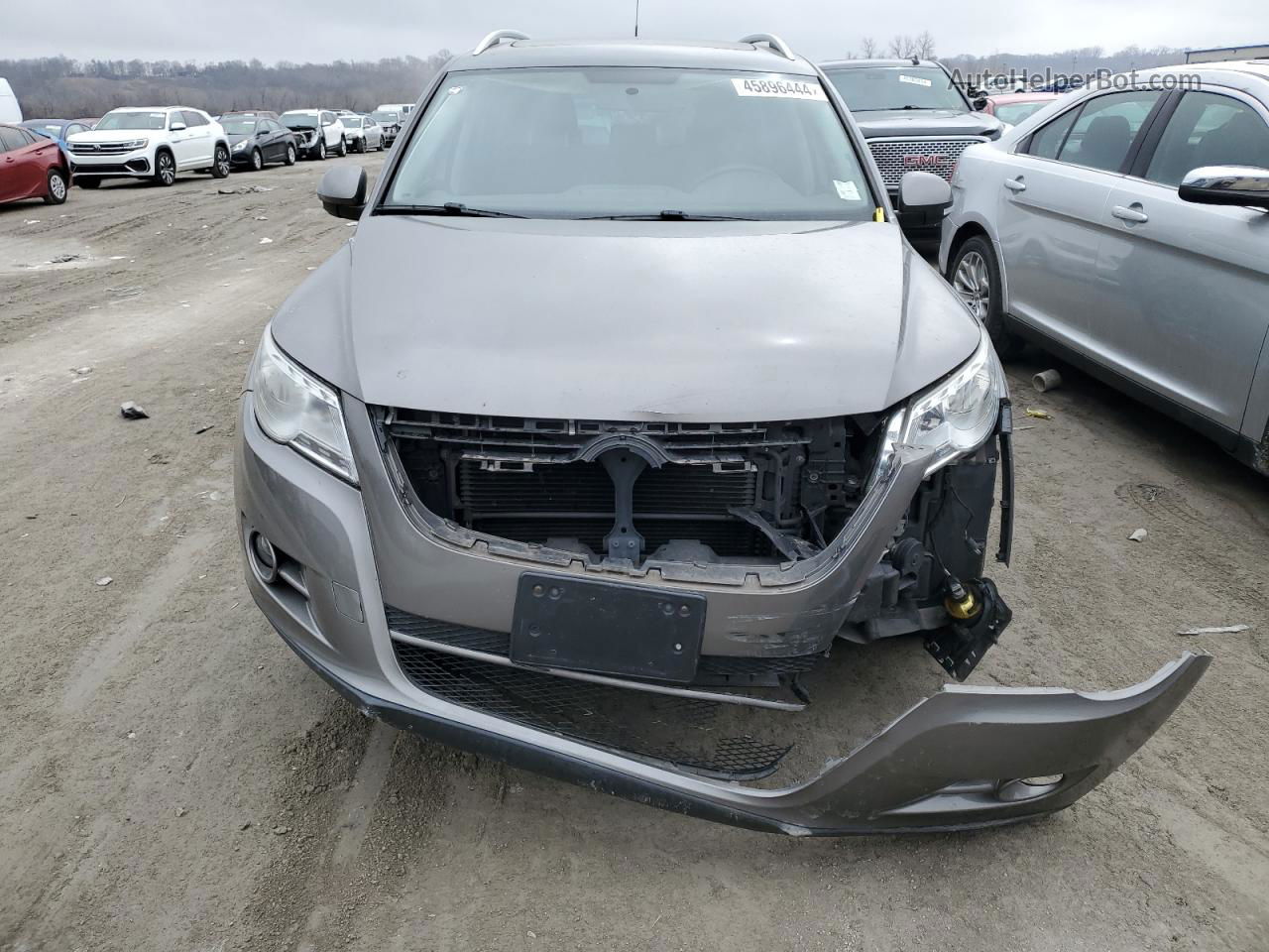 2010 Volkswagen Tiguan S Gray vin: WVGAV7AX0AW504780