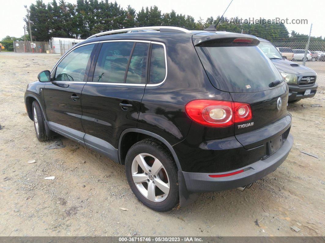 2010 Volkswagen Tiguan Wolfsburg Edition Черный vin: WVGAV7AX0AW531736