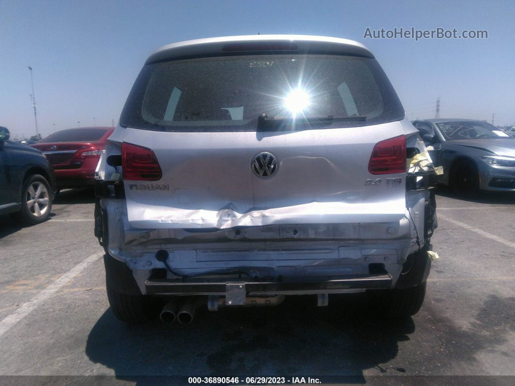 2013 Volkswagen Tiguan S Серебряный vin: WVGAV7AX0DW504105