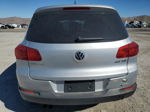 2013 Volkswagen Tiguan S Silver vin: WVGAV7AX0DW516397