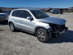 2013 Volkswagen Tiguan S Silver vin: WVGAV7AX0DW516397