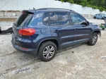 2016 Volkswagen Tiguan S Синий vin: WVGAV7AX0GW530613