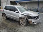 2016 Volkswagen Tiguan S Silver vin: WVGAV7AX0GW571579