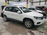 2016 Volkswagen Tiguan S White vin: WVGAV7AX0GW574756