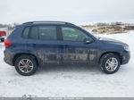 2016 Volkswagen Tiguan S Dark Blue vin: WVGAV7AX0GW601731