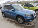 2017 Volkswagen Tiguan S Blue vin: WVGAV7AX0HK002210