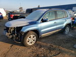 2017 Volkswagen Tiguan S Blue vin: WVGAV7AX0HK003731