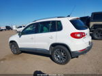 2010 Volkswagen Tiguan Se White vin: WVGAV7AX1AW000089