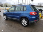 2010 Volkswagen Tiguan S Blue vin: WVGAV7AX1AW002053