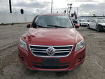 2010 Volkswagen Tiguan S Красный vin: WVGAV7AX1AW004210