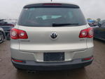 2010 Volkswagen Tiguan S Silver vin: WVGAV7AX1AW510863