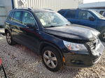 2010 Volkswagen Tiguan S Black vin: WVGAV7AX1AW514833