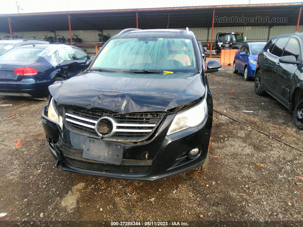 2010 Volkswagen Tiguan Wolfsburg Black vin: WVGAV7AX1AW521233