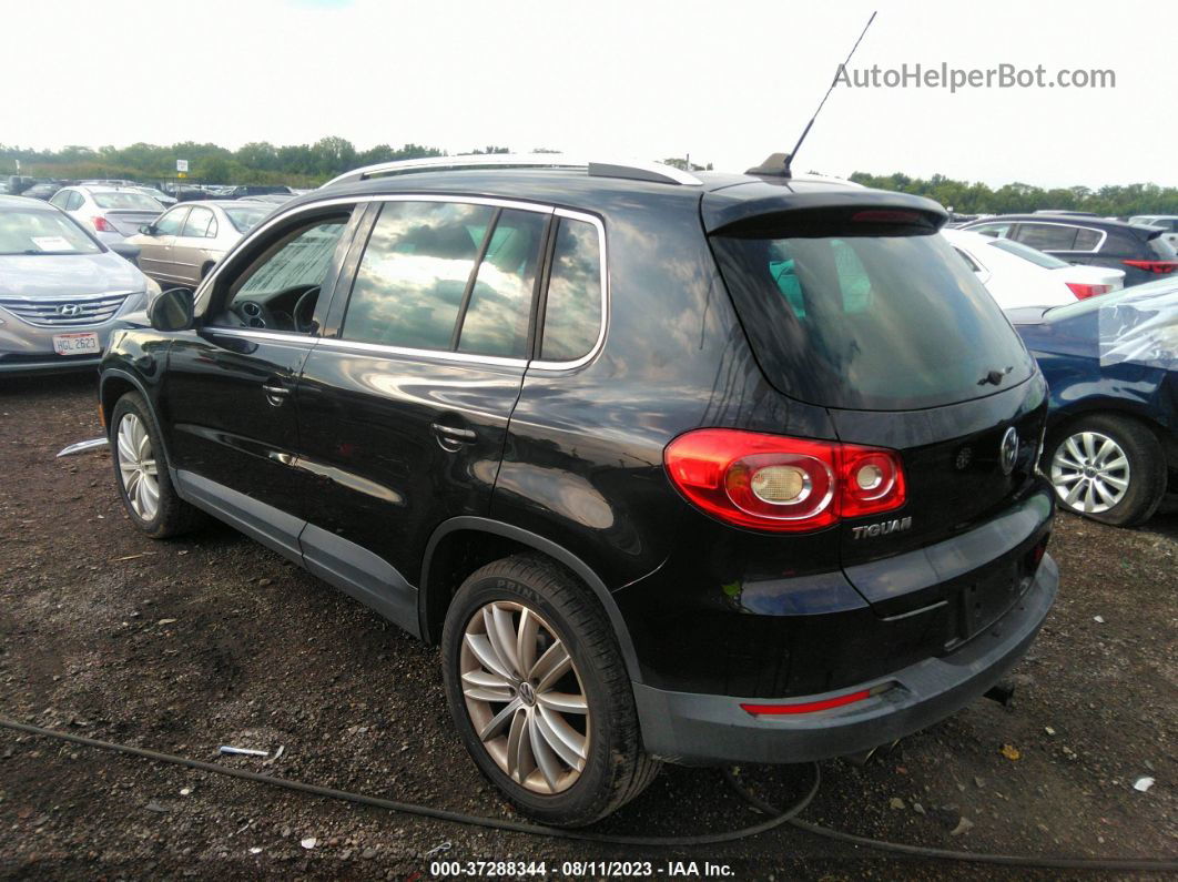 2010 Volkswagen Tiguan Wolfsburg Black vin: WVGAV7AX1AW521233