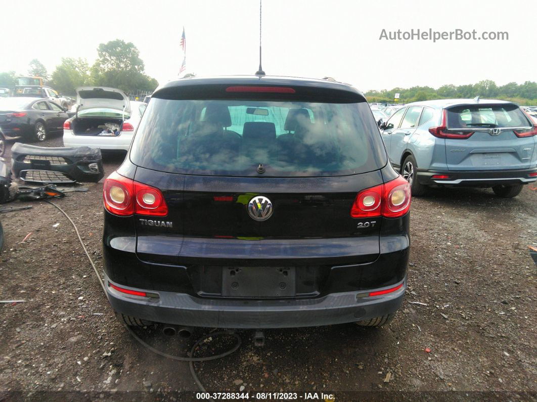 2010 Volkswagen Tiguan Wolfsburg Black vin: WVGAV7AX1AW521233