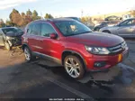 2013 Volkswagen Tiguan Sel Red vin: WVGAV7AX1DW003627