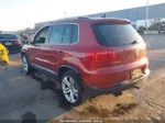 2013 Volkswagen Tiguan Sel Красный vin: WVGAV7AX1DW003627