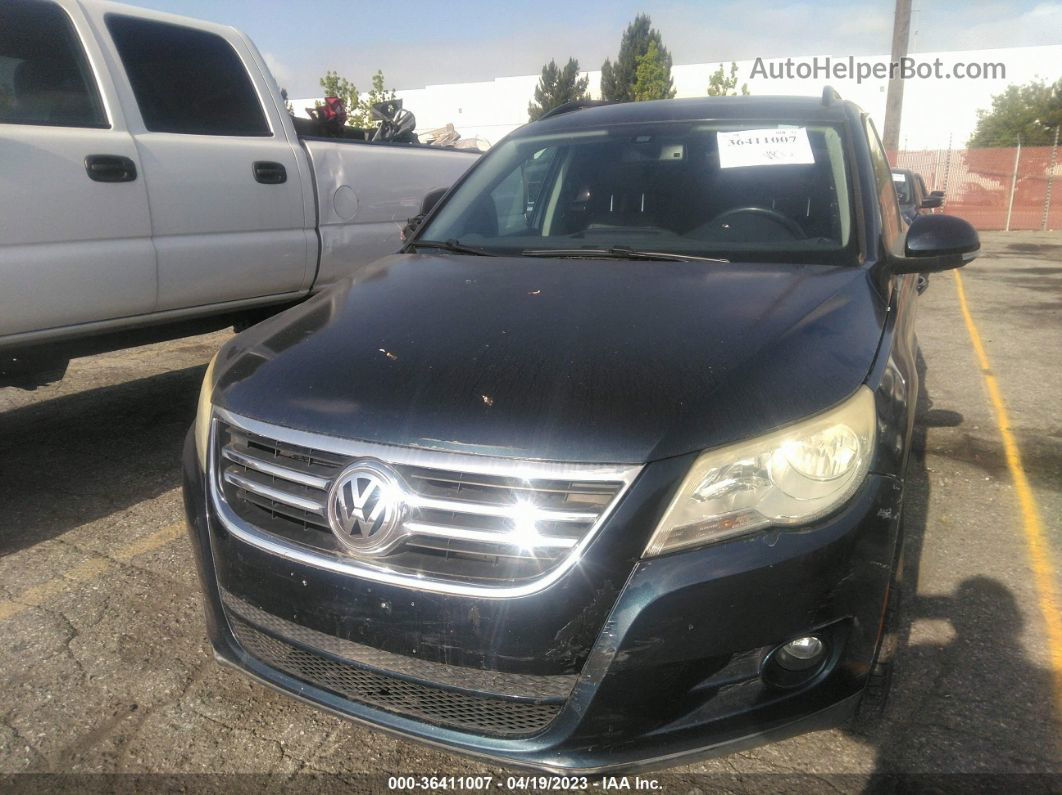 2016 Volkswagen Tiguan S Blue vin: WVGAV7AX1GW501220