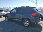 2016 Volkswagen Tiguan S Blue vin: WVGAV7AX1GW501220