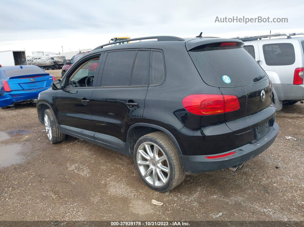 2016 Volkswagen Tiguan S Black vin: WVGAV7AX1GW519667