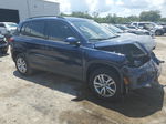 2016 Volkswagen Tiguan S Blue vin: WVGAV7AX1GW554824