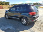 2016 Volkswagen Tiguan S Черный vin: WVGAV7AX1GW584714