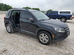 2016 Volkswagen Tiguan S Black vin: WVGAV7AX1GW603651