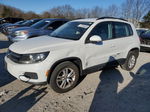 2017 Volkswagen Tiguan S White vin: WVGAV7AX1HK002300