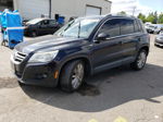 2010 Volkswagen Tiguan S Black vin: WVGAV7AX2AW002904