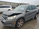 2010 Volkswagen Tiguan S Gray vin: WVGAV7AX2AW520656