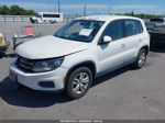 2013 Volkswagen Tiguan S White vin: WVGAV7AX2DW541561