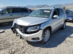 2016 Volkswagen Tiguan S Silver vin: WVGAV7AX2GW509715