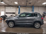 2016 Volkswagen Tiguan Se Gray vin: WVGAV7AX2GW549616