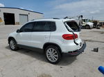 2016 Volkswagen Tiguan S White vin: WVGAV7AX2GW562544