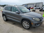 2016 Volkswagen Tiguan S Gray vin: WVGAV7AX2GW563676