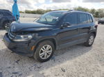 2016 Volkswagen Tiguan S Black vin: WVGAV7AX2GW600645