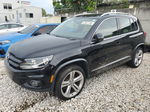 2016 Volkswagen Tiguan S Black vin: WVGAV7AX2GW613296