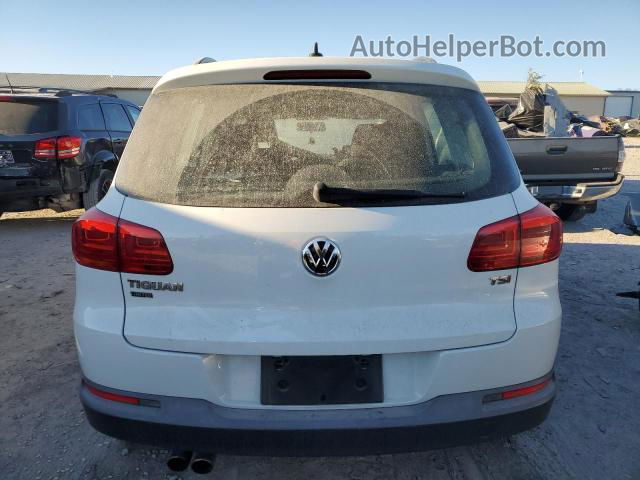 2017 Volkswagen Tiguan S White vin: WVGAV7AX2HK054759