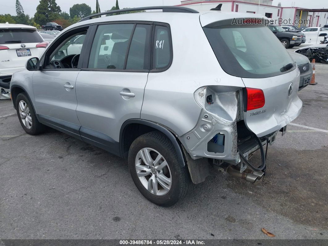 2017 Volkswagen Tiguan 2.0t S Gray vin: WVGAV7AX2HW512079