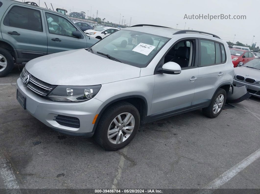 2017 Volkswagen Tiguan 2.0t S Gray vin: WVGAV7AX2HW512079