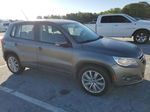 2010 Volkswagen Tiguan S Gray vin: WVGAV7AX3AW517412