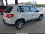 2010 Volkswagen Tiguan S White vin: WVGAV7AX3AW519161