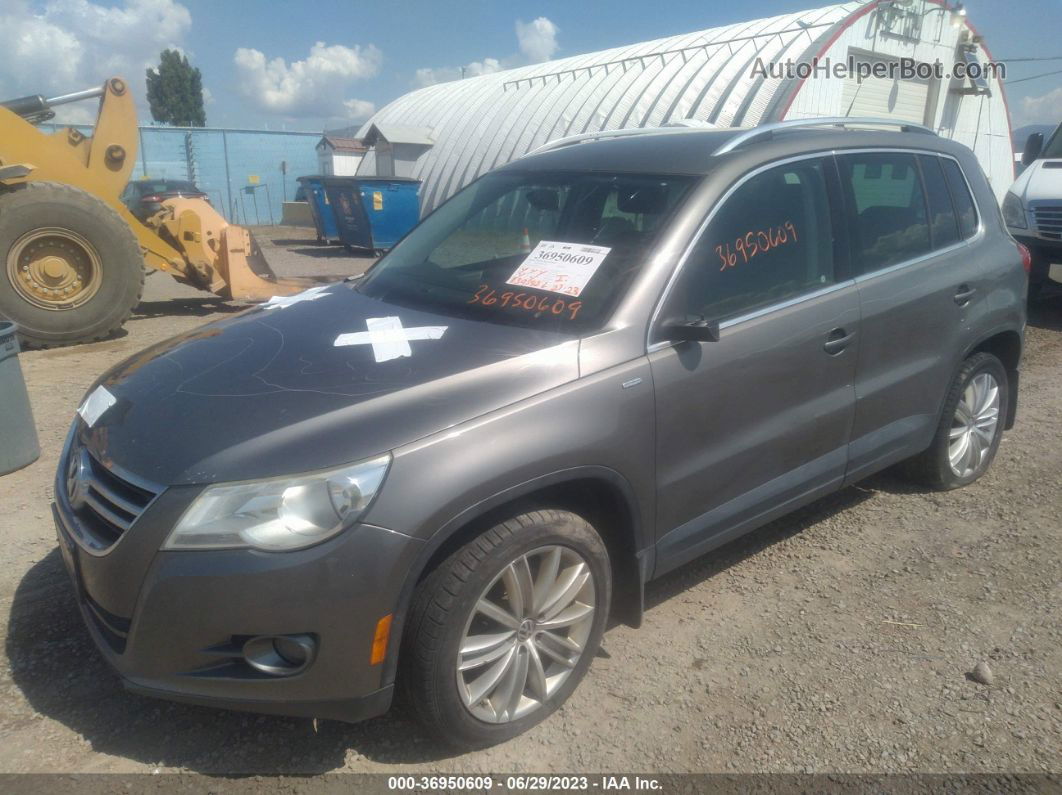 2010 Volkswagen Tiguan Wolfsburg Silver vin: WVGAV7AX3AW537577