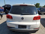 2013 Volkswagen Tiguan S White vin: WVGAV7AX3DW544856