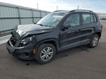 2016 Volkswagen Tiguan S Black vin: WVGAV7AX3GW546384